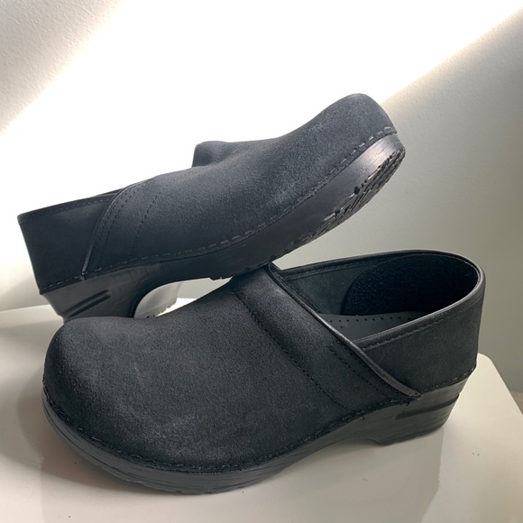 Sanita Danish Suede Clogs - Picture 2 of 4